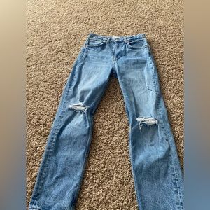 Zara mom jeans size 4